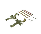 1989-1996 Nissan 300ZX Brake Hardware Kit - Front